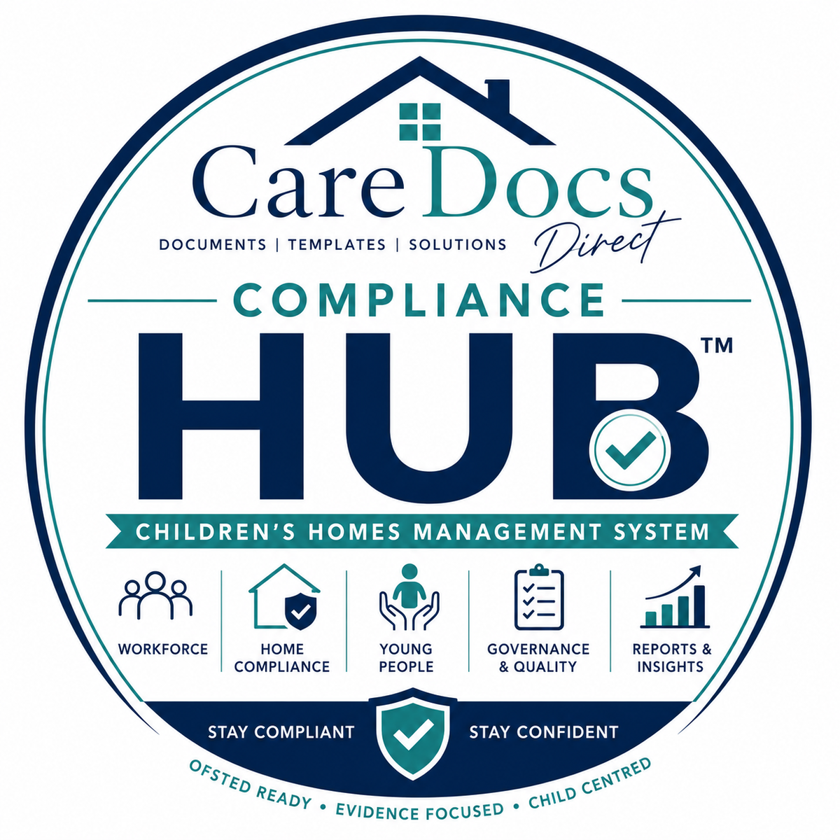 CareDocs Direct Compliance Hub/Children's Homes Management System/Editable Excel Compliance Tracker