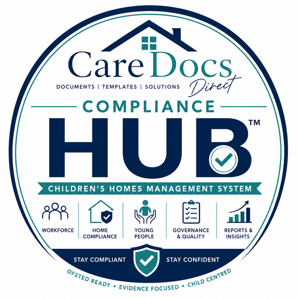 CareDocs Direct Compliance Hub/Children's Homes Management System/Editable Excel Compliance Tracker