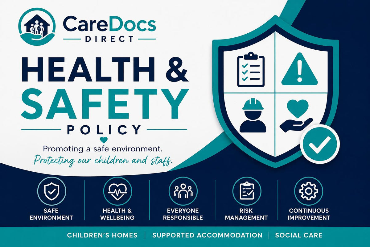 Health and Safety Policy | Children's Homes | Editable Word Document
