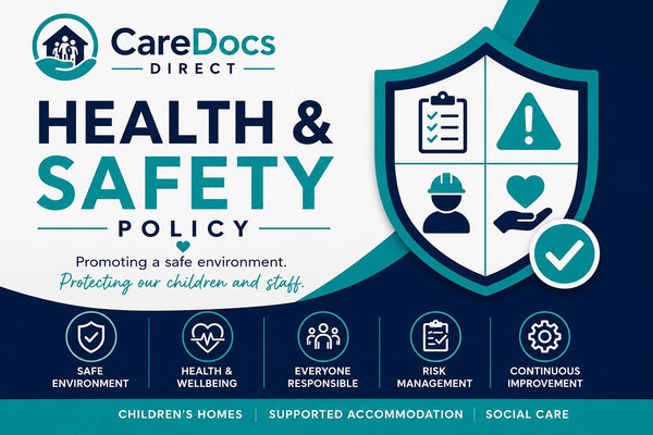 Health and Safety Policy | Children's Homes | Editable Word Document