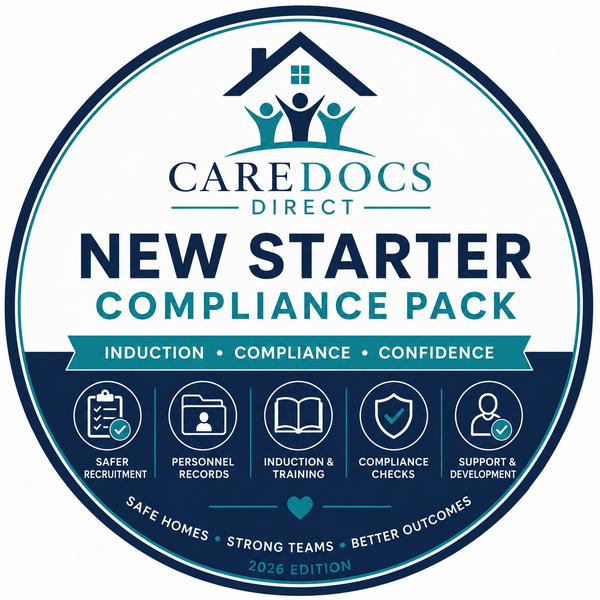 New Starter Compliance Pack - Children's Homes