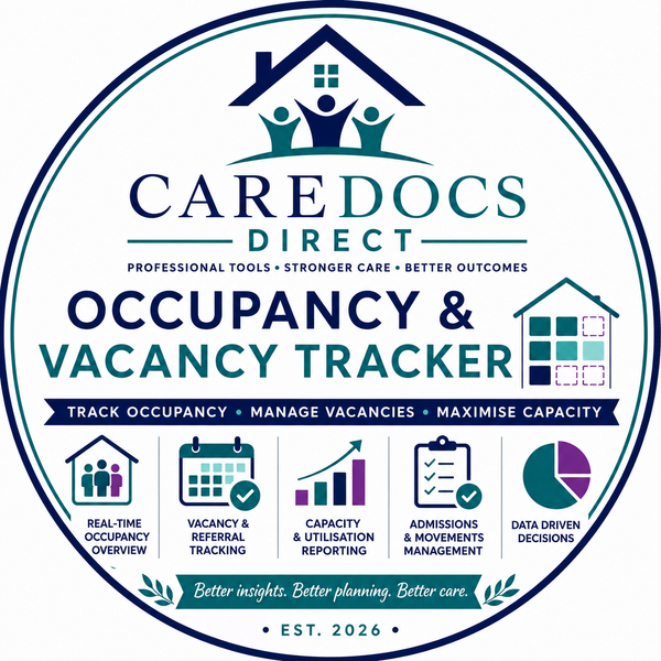 Occupancy & Vacancy Tracker | Children's Homes Excel Management Dashboard